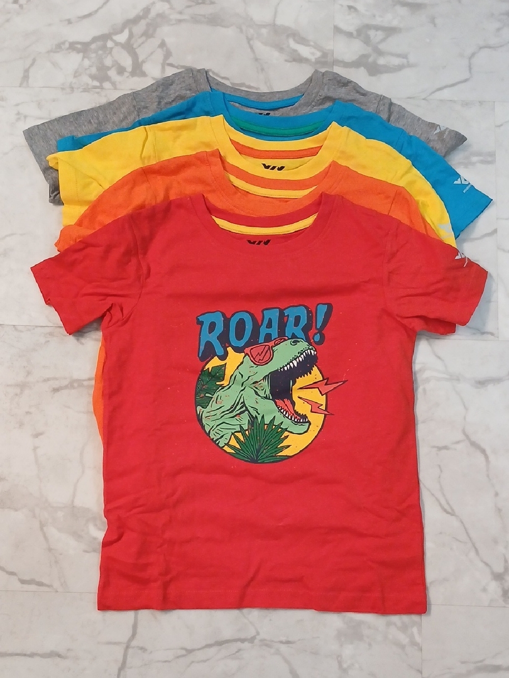Kids Graphic Dino T‑Shirt  5 Pc. Set